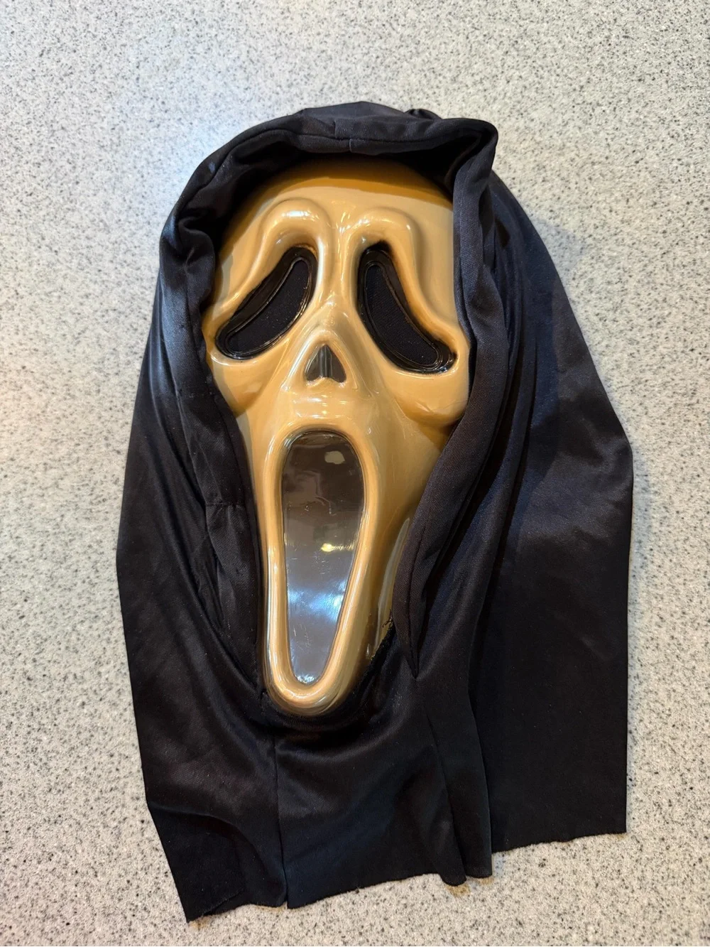 Ghostface Style Bleeding Mask - Scream Halloween Costume (No Pump)